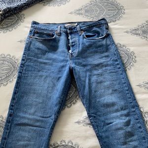 Levis size 30 wedgie jeans